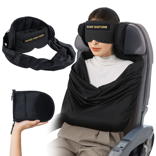 Travel Pillow and Blanket Set