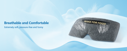 Plane Pillow with Eye Mask for Long Flights Sleeping